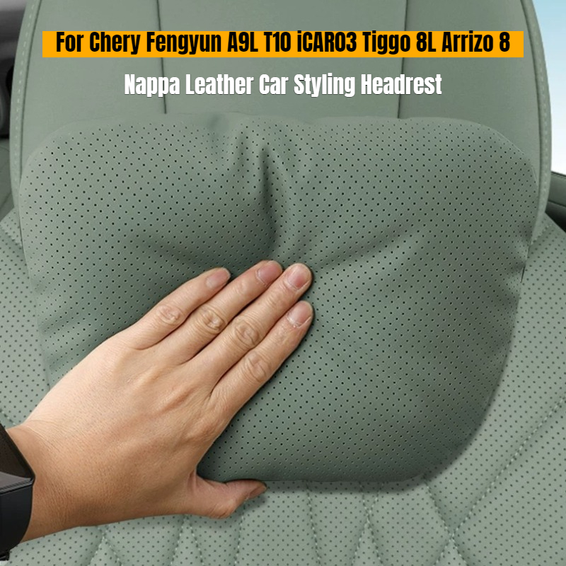 Memory Foam Car Neck Pillow Lumbar Support - Nekkussen van nappaleer en memory foam