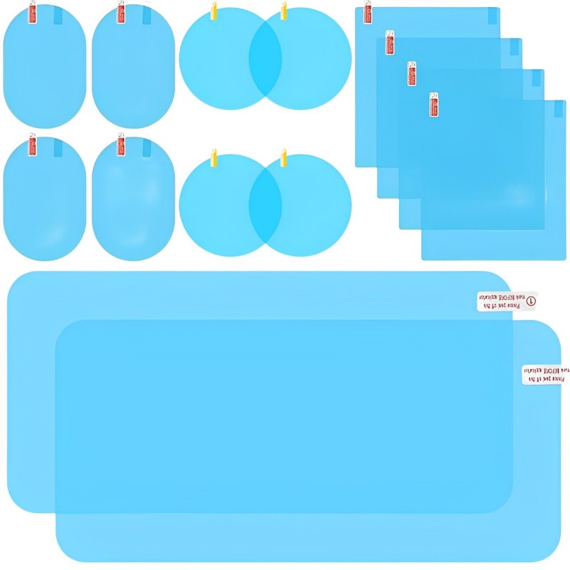 Anti Glare Car Rearview Mirror Film - Auto achteruitkijkspiegel beschermfolie zijruiten sticker anti-condens