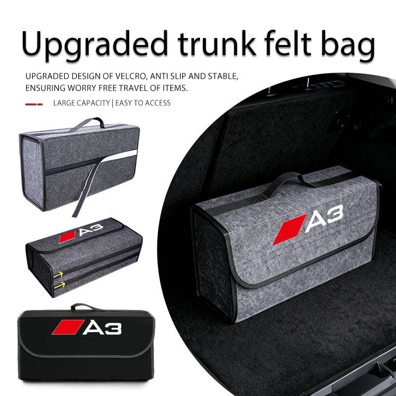 Car Trunk Organizer Foldable Storage Box - Kofferbak Opbergdoos Draagbare Reisorganisator Opvouwbare Tas