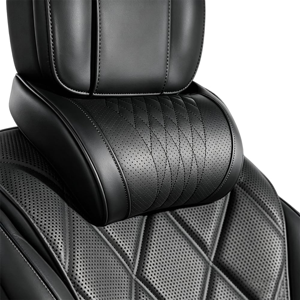 Memory Foam Car Neck Pillow Lumbar Support - Universeel hoofdsteunkussen voor in de auto,