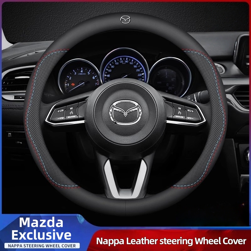 Leer Ademend Auto Stuurhoes An - Car Steering Wheel Cover Anti Slip Breathable recensie en prijs