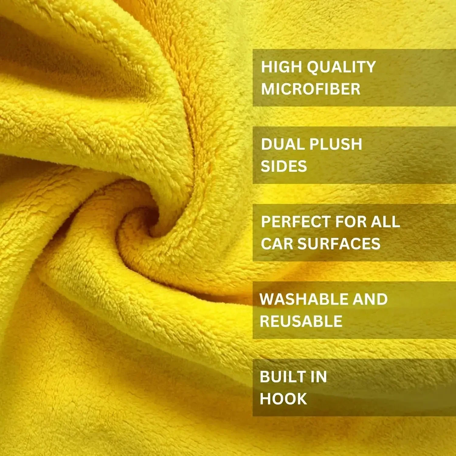 1/10 Stuks Auto Wassen Microfi - Microfiber Car Drying Towel Super Absorbent recensie en prijs