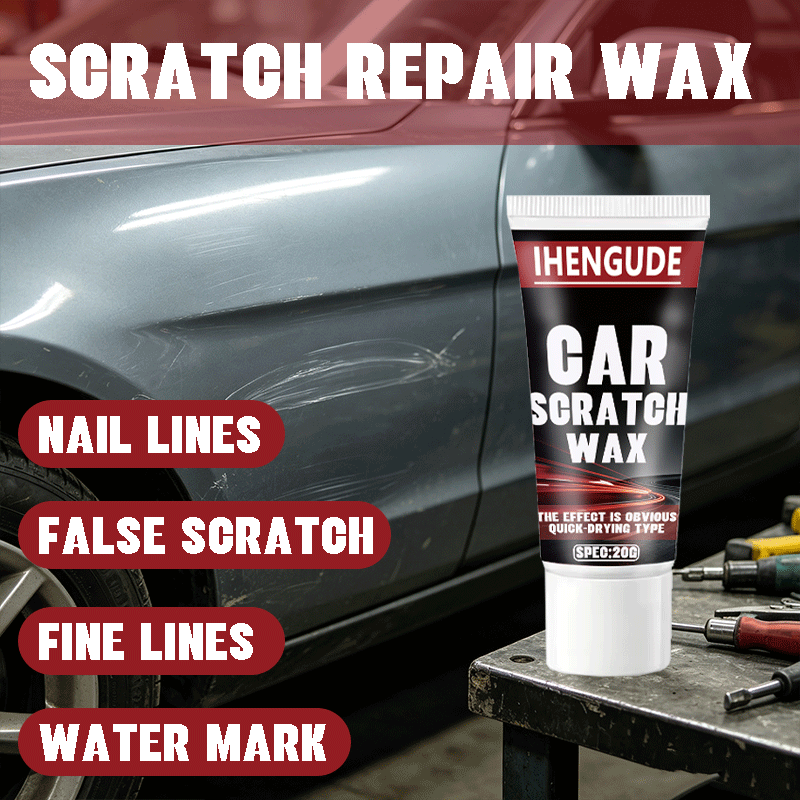 Autolak reparatie was, polijst - Car Scratch Repair Polishing Wax Paste recensie en prijs