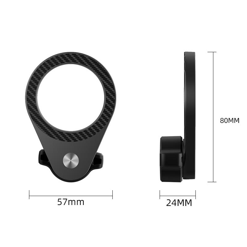 1 stuks koolstofvezel magnetis - Magnetic Phone Holder For Car Vent recensie en prijs