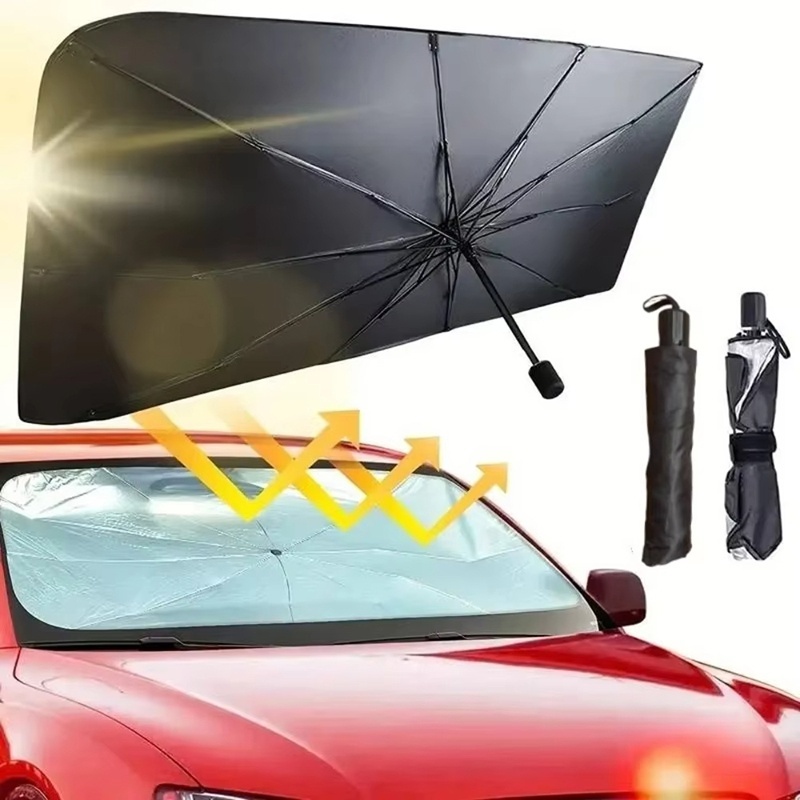Multifunctionele, handige, opv - Car Sunshade Windshield Umbrella Foldable recensie en prijs