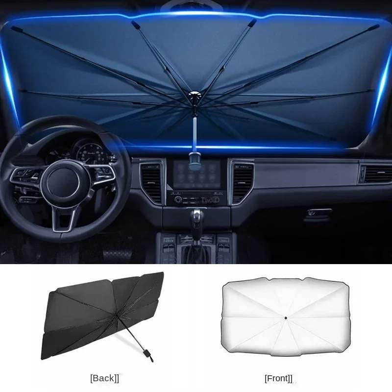 Multifunctionele, handige, opv - Car Sunshade Windshield Umbrella Foldable recensie en prijs
