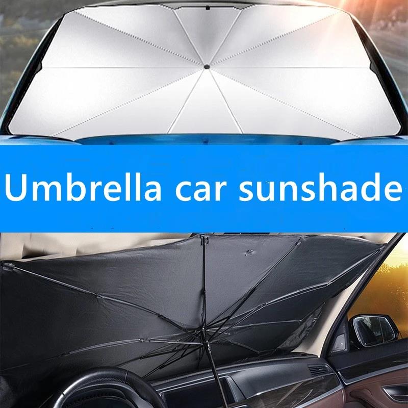 Multifunctionele, handige, opv - Car Sunshade Windshield Umbrella Foldable recensie en prijs
