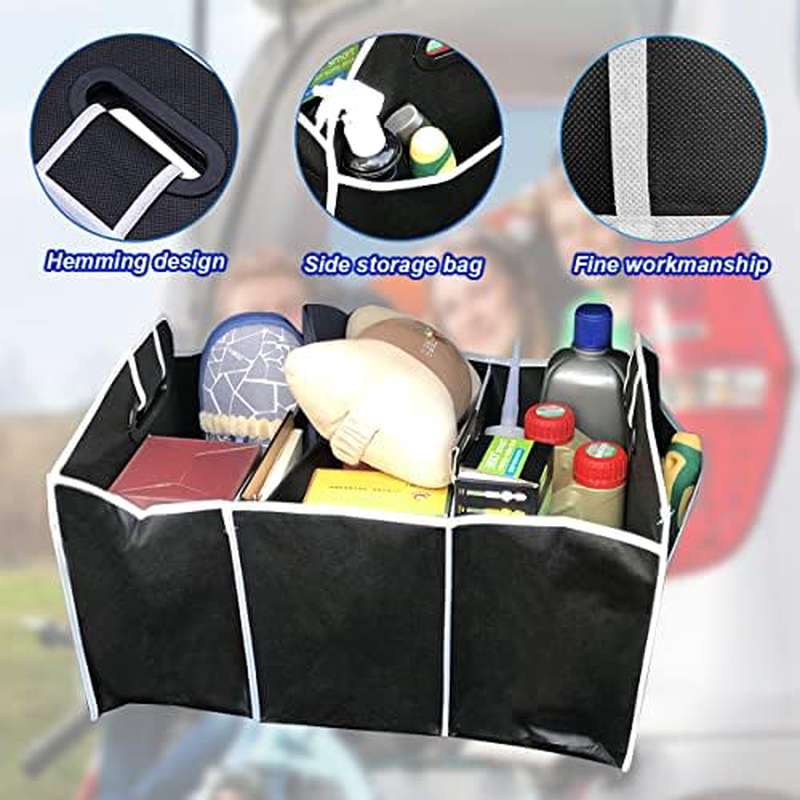Draagbare opvouwbare kofferbak - Car Trunk Organizer Foldable Storage Box recensie en prijs