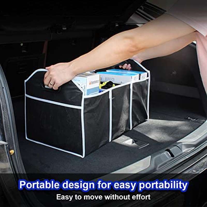 Draagbare opvouwbare kofferbak - Car Trunk Organizer Foldable Storage Box recensie en prijs