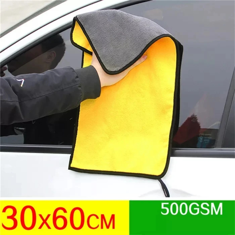 1/2/5 Stuks Microfiber Handdoe - Microfiber Car Drying Towel Super Absorbent recensie en prijs