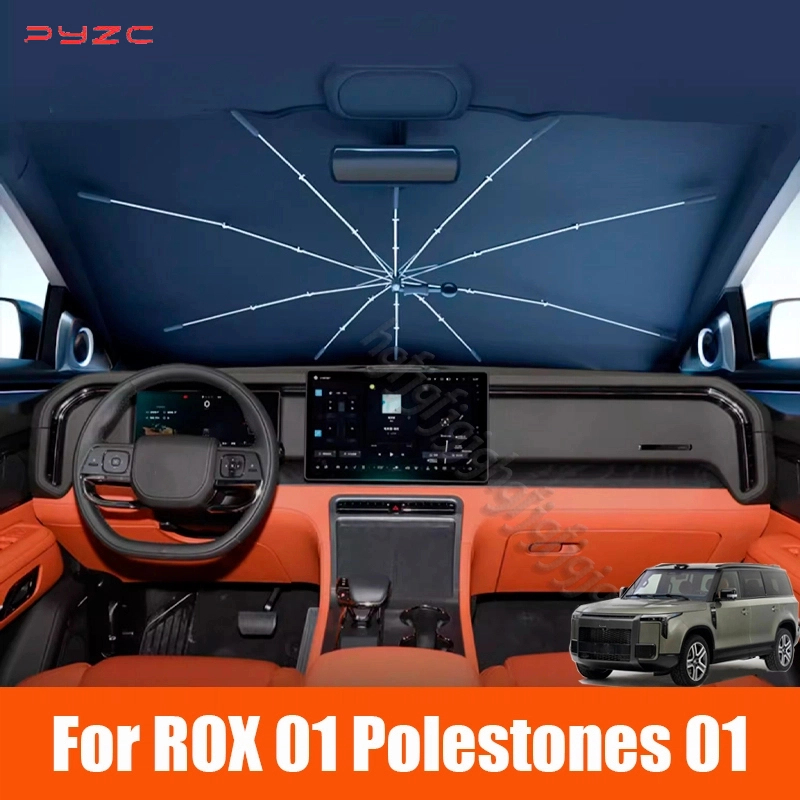 Voor ROX 01 Polestones 01 Auto - Car Sunshade Windshield Umbrella Foldable recensie en prijs