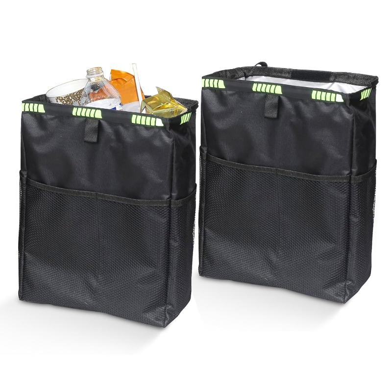 Autoafvalbak zonder boren nodi - Waterproof Car Trash Can With Lid recensie en prijs
