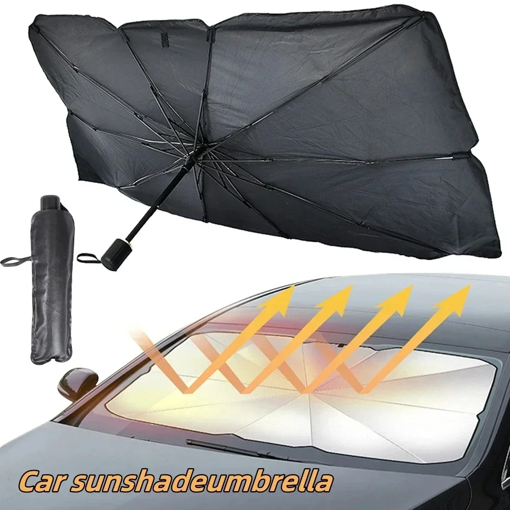 Auto Paraplu Zonnescherm Voorr - Car Sunshade Windshield Umbrella Foldable recensie en prijs