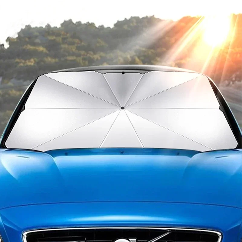 Autozonnescherm, opvouwbare pa - Car Sunshade Windshield Umbrella Foldable recensie en prijs