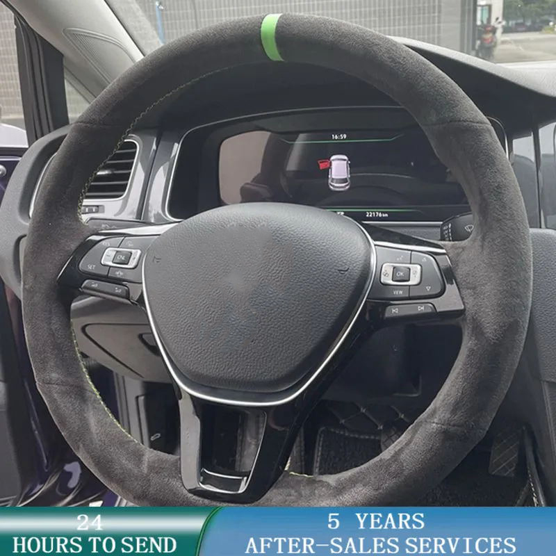Aangepaste Auto Stuurhoes Anti - Car Steering Wheel Cover Anti Slip Breathable recensie en prijs