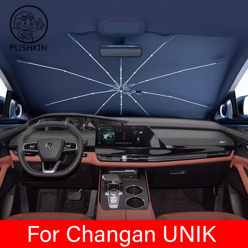 Voor Changan UNIK 2024 2025 20 - Car Sunshade Windshield Umbrella Foldable recensie en prijs